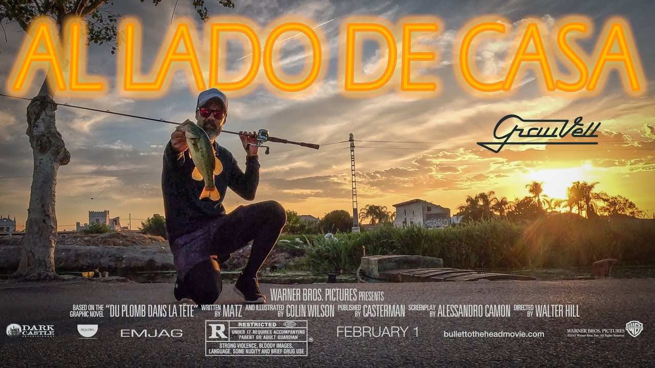Al lado de CASA* Pescando Black Bass por la tarde 🌿