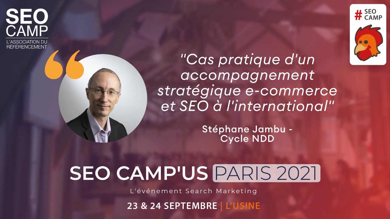 Cas pratique d'un accompagnement stratégique e commerce et SEO à l'international - Stephane Jambu