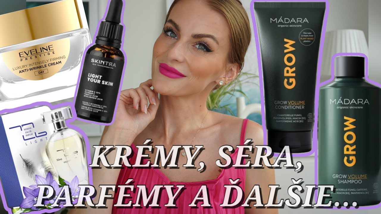 OBĽÚBENÉ PRODUKTY ✨ AUGUST ✨ krémy od eveline, séra, dekoratívka ✨ a prekvapivé sklamania 🥲