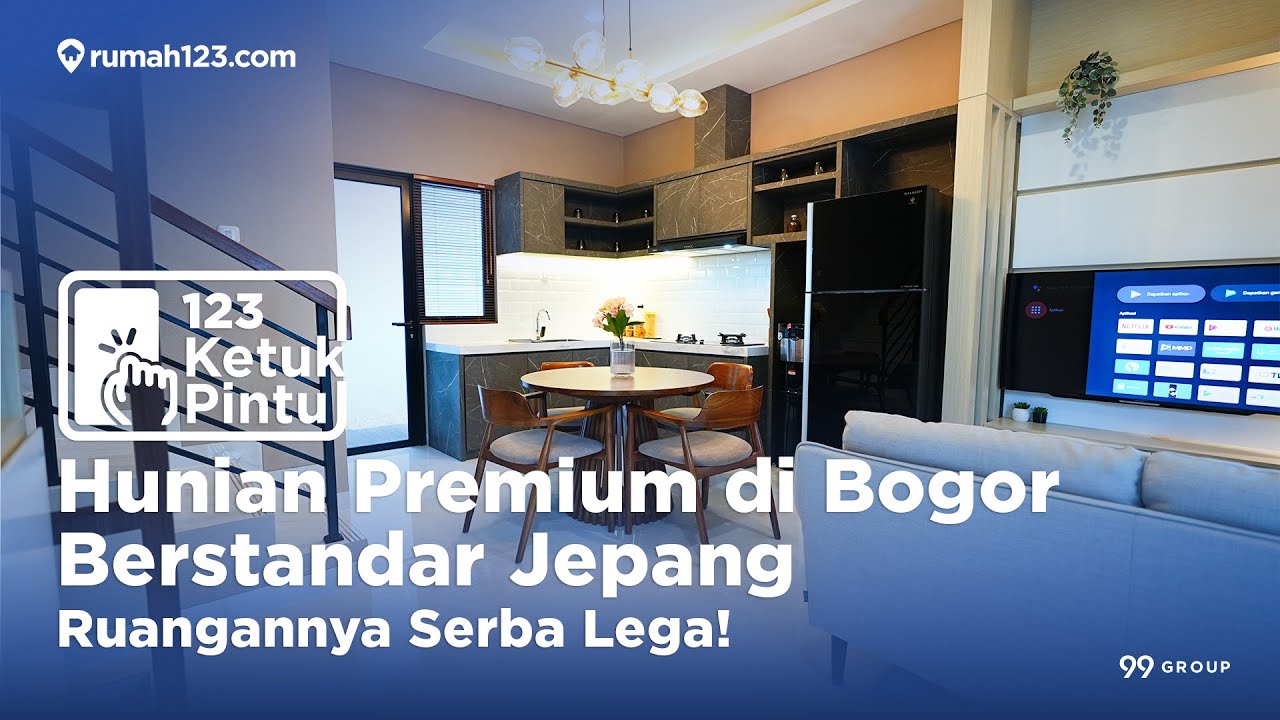 Hunian Premium di Bogor Berstandar Jepang #123KetukPintu