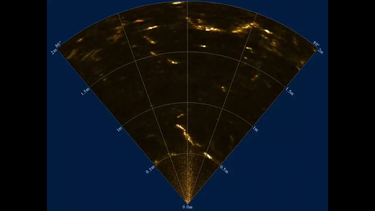 the FD1210 forward - looking multi - beam imaging sonar  1.8MHz#sonar