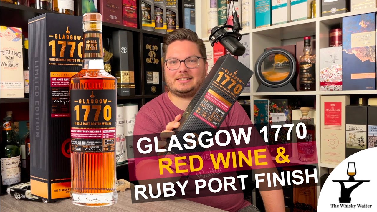 Glasgow Distillery 1770 2018/2022 Red Wine & Ruby Port Cask Finish Verkostungsvideo #1770glasgow