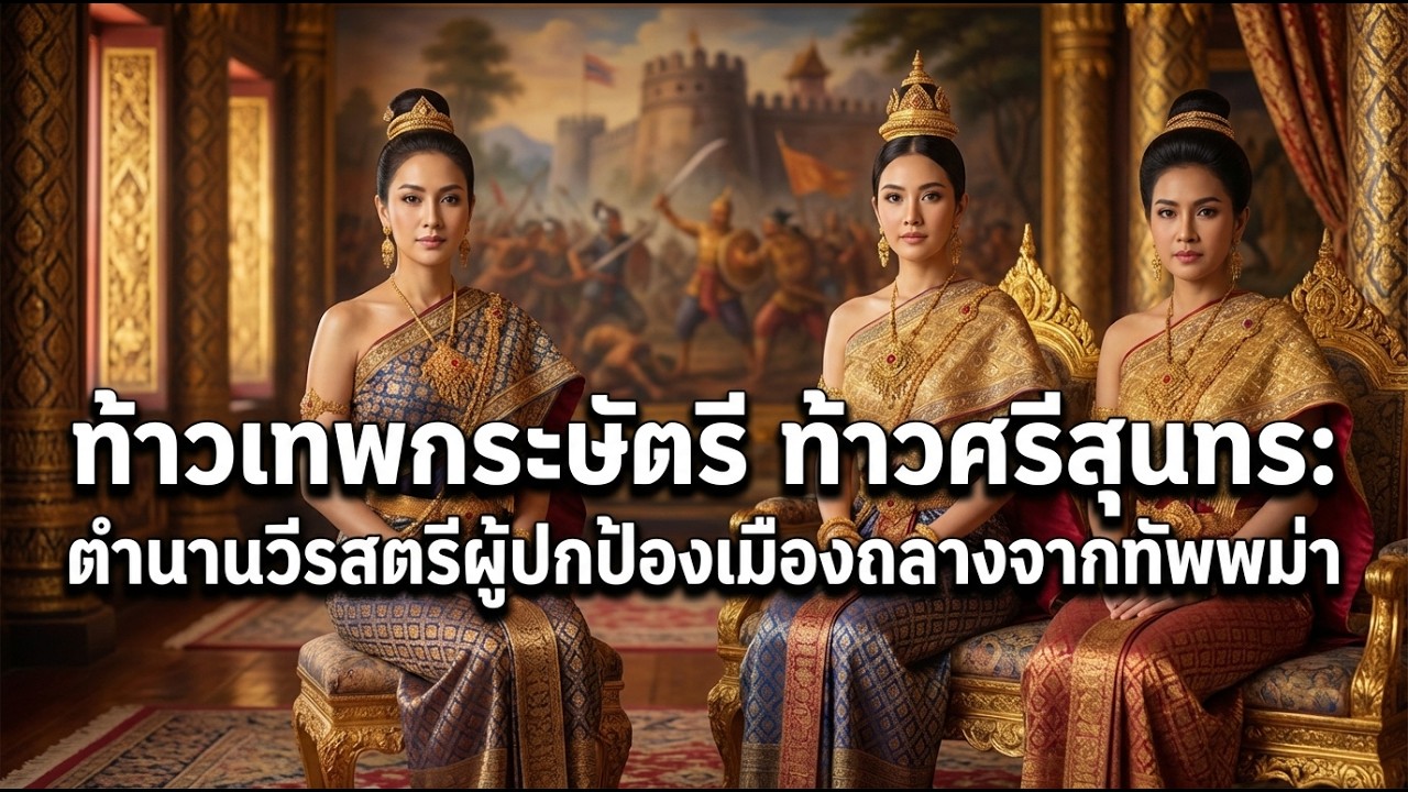 ท้าวเทพกระษัตรี ท้าวศรีสุนทร : ตำนานวีรสตรีผู้ปกป้องเมืองถลางจากทัพพม่า