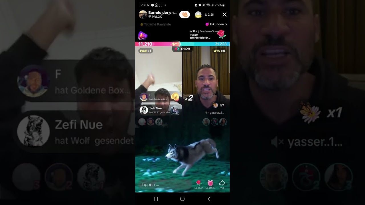 Barello Live mit Yasser Abou-Chakker 😂😂😂 