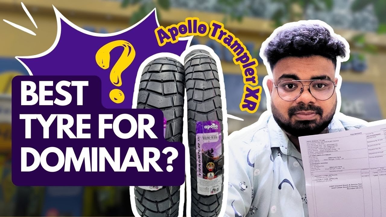 Apollo Trampler XR Tyre For Bajaj Dominar 400.