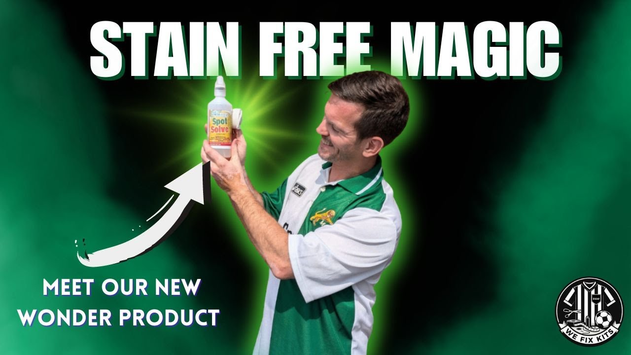 Say Goodbye to Solvent Stains: Spot Solve for Pristine Football Jersey