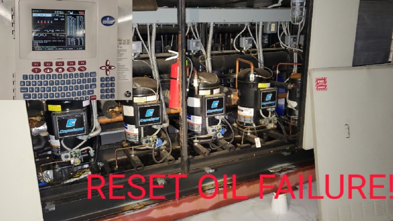 Emerson E2 Controller - How to Reset Oil Failure (Need to Know)