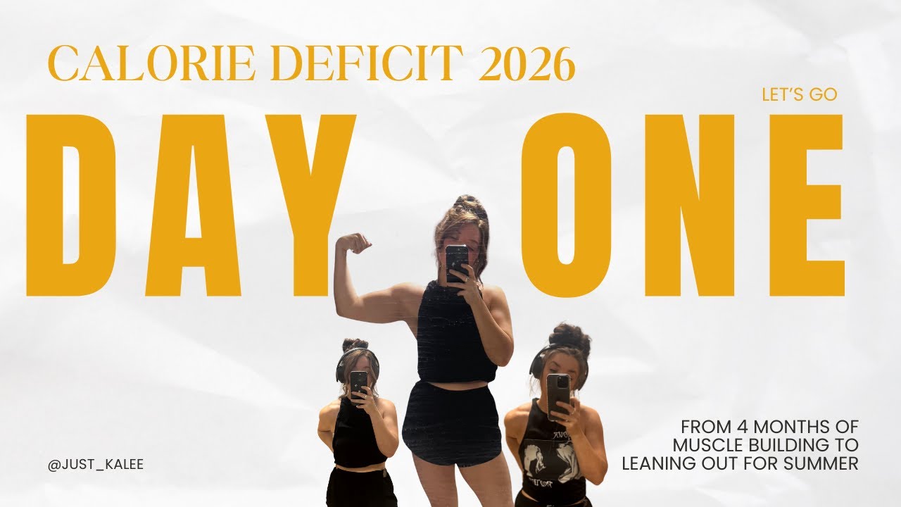 Day 1 of My Cut: How I Start a Calorie Deficit & Track Macros
