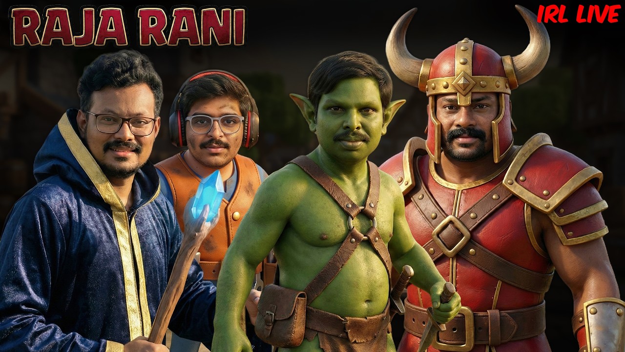 Raja Rani IRL live | funny moments | Tamil Gaming Highlights