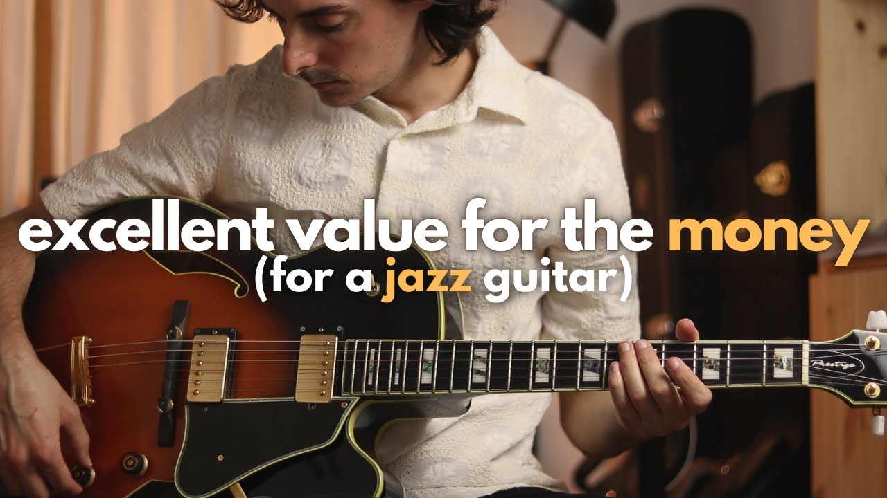 Ibanez AF-200 Archtop Jazz Guitar Sound Demo (No Talking)