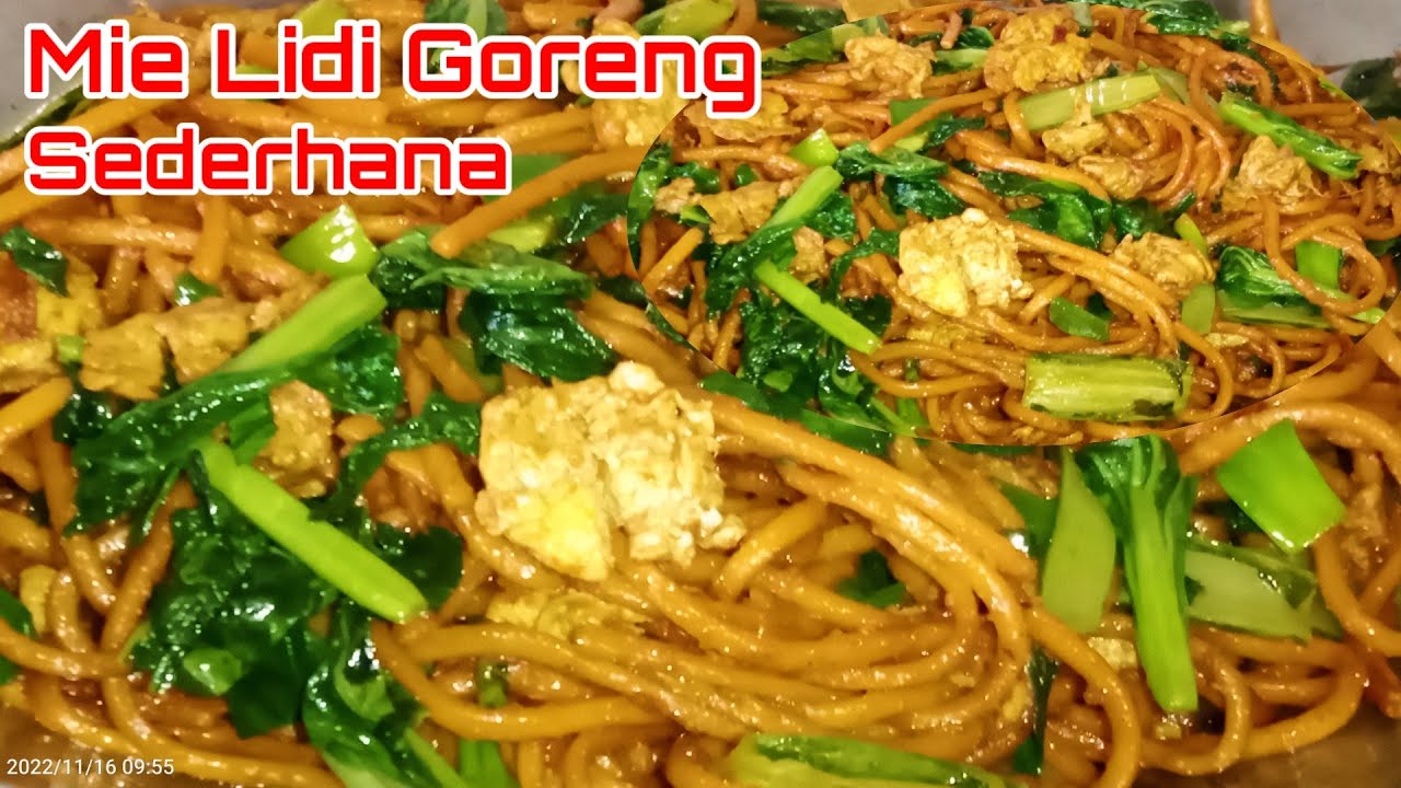 RESEP MIE LIDI GORENG SEDERHANA YG ENAK, BY 