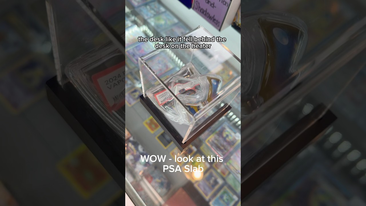 Craziest slab i have ever seen 😱 #cards #viralvideo #pokemon #pokemoncards #viral