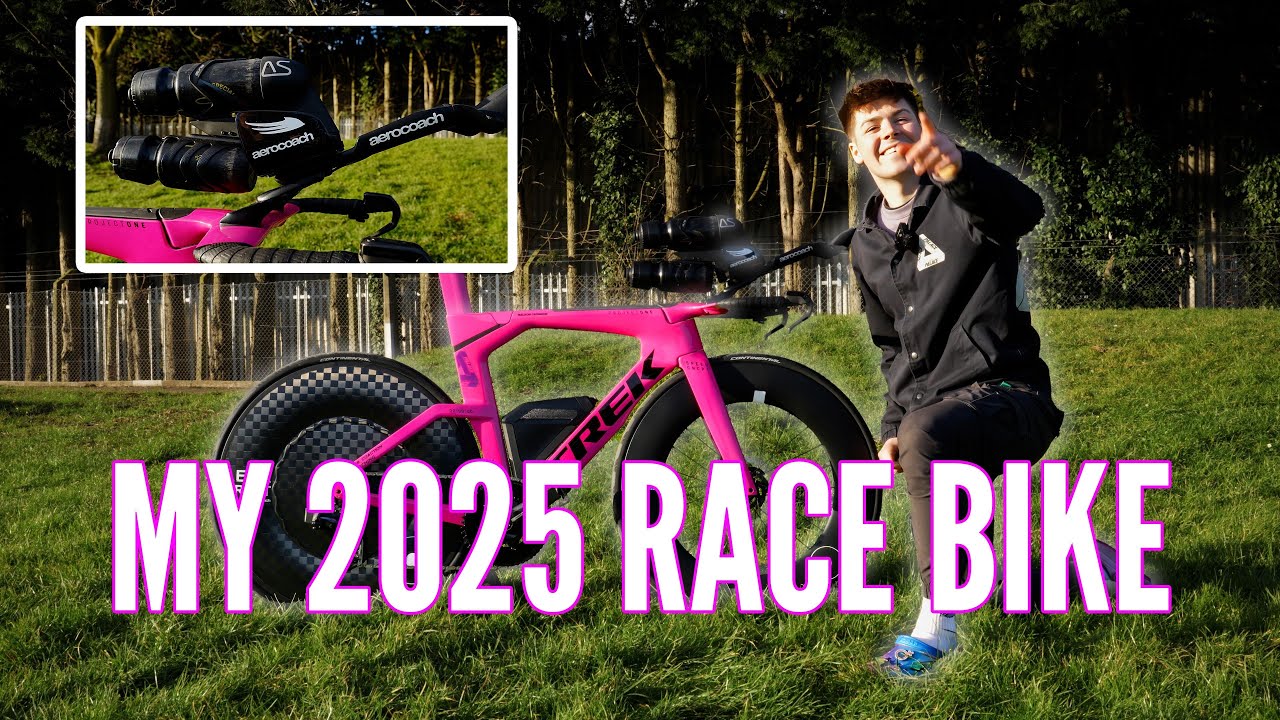 SECRET PRO TRIATHLETE BIKE CHECK 🤫- Trek Speed Concept 🔥 - Malachi Cashmore