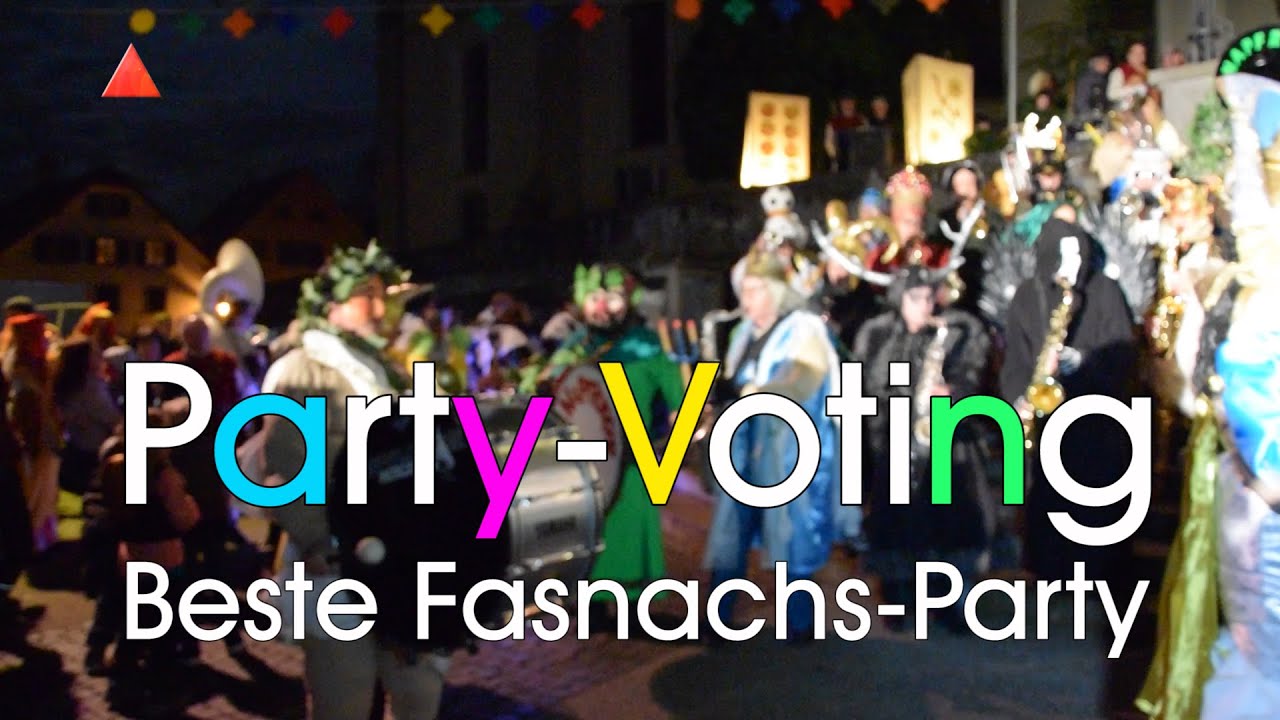 Fasnachts Party Voting TeleNapf Übersicht 22  Januar