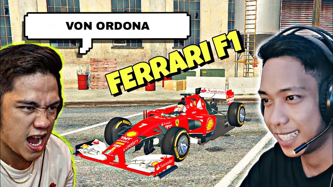 Stealing a FERRARI F1 from 