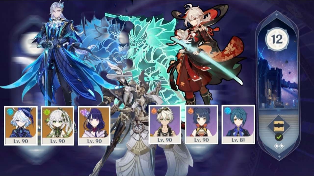 Spiral Abyss 4 6 Floor 12: Genshin Impact