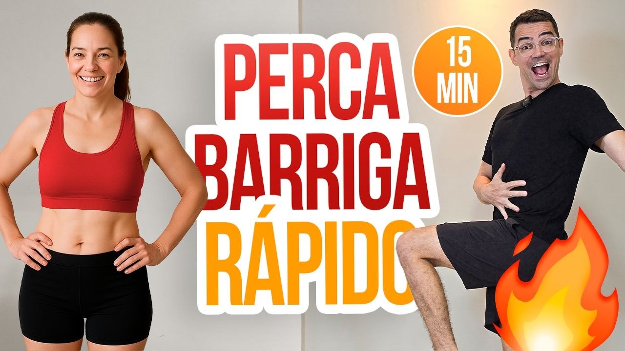 DIMINUIR BARRIGA RÁPIDO melhorando a POSTURA em CASA | 15 minutos | Aurélio Alfieri