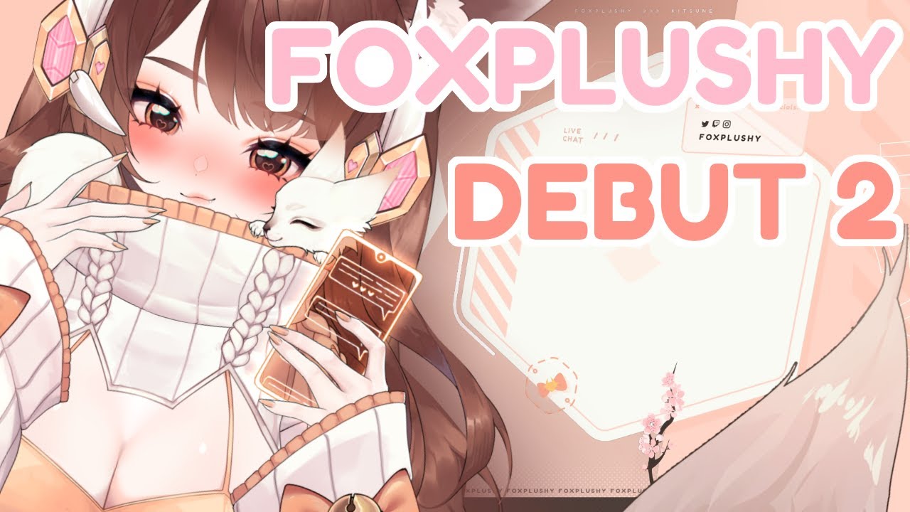 【VTUBER DEBUT】Foxy gets a new look + Assets 2023