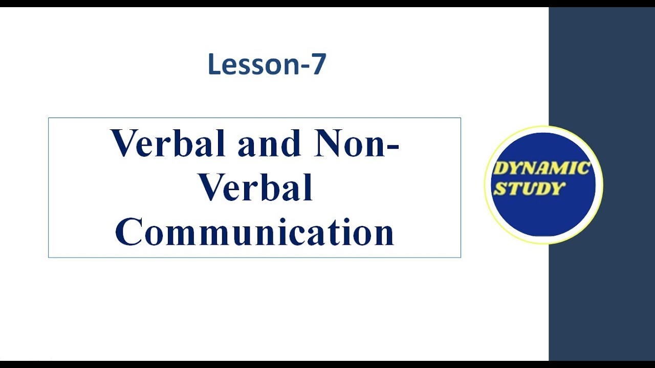 Verbal and Non-verbal Communication in Hindi