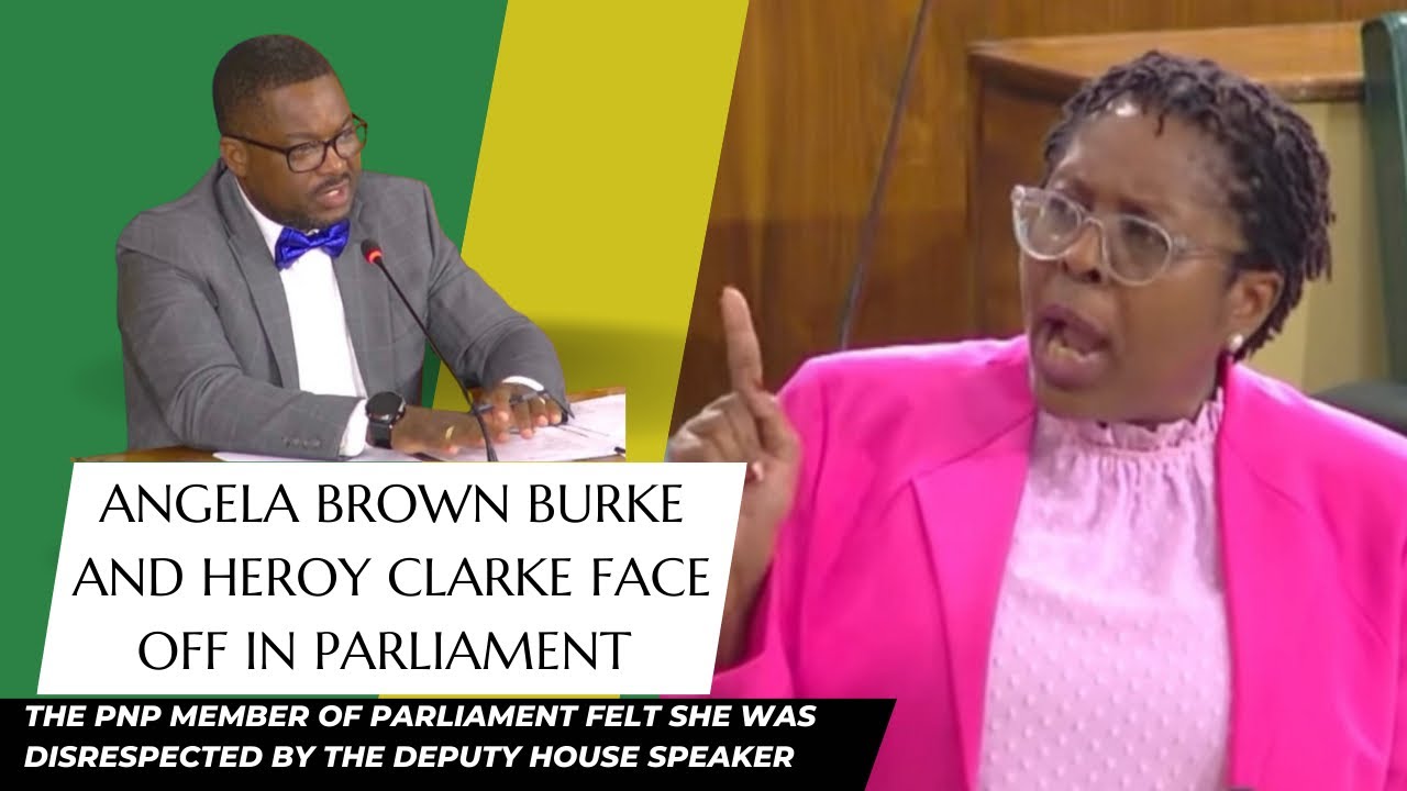 In Parliamentary News || PNP MP Angela Brown Burke Clashes With Deputy House Speaker Heroy Clarke