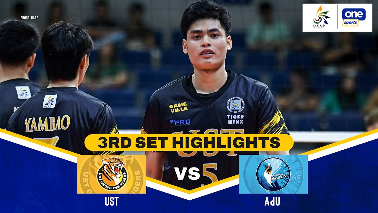 AdU vs. UST | SET 3 HIGHLIGHTS | UAAP SEASON 88 MEN&rsquo;S VOLLEYBALL | MARCH 7, 2026