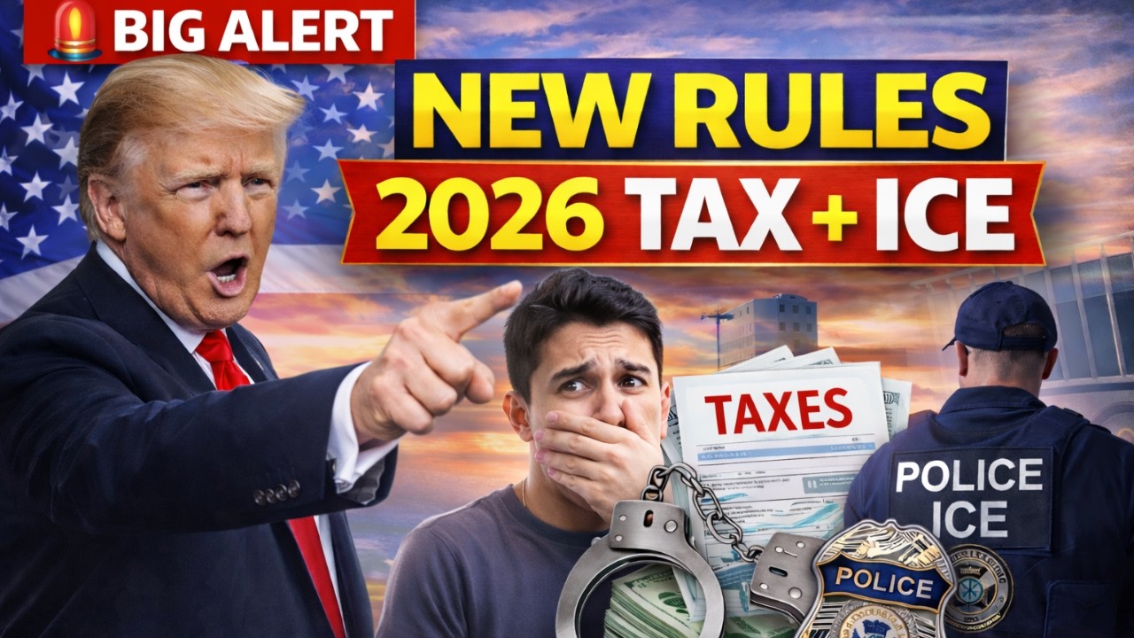 🚨 BREAKING  New Immigration Rules 2026   Visa, Green Card, Tax & ICE Big Update