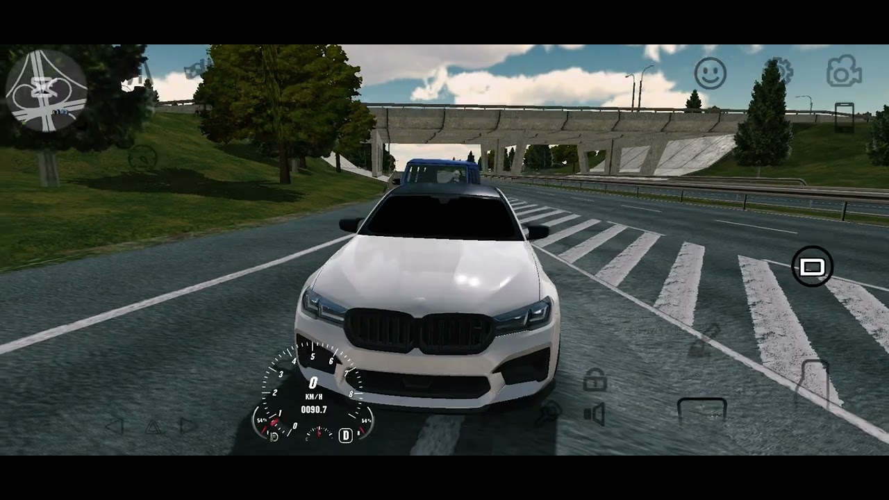 Bmw M5 car parking 