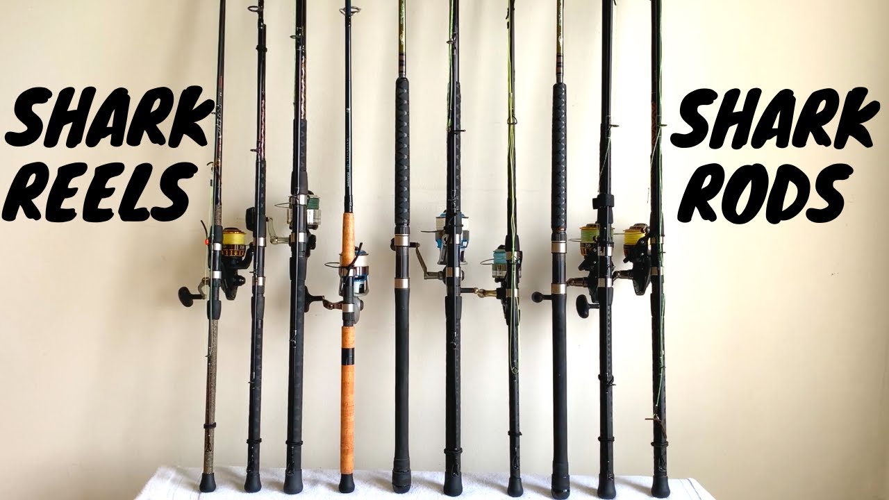 The Setups We use when SURF FISHING for the SHARKS!! Our Rod and Reel Arsenal!