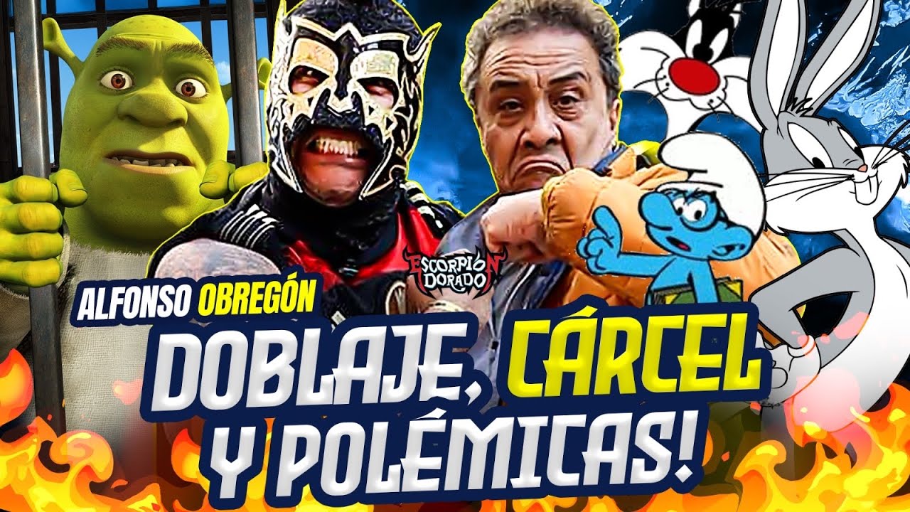 La voz de SHREK: Alfonso Obregón & Escorpión #AlVolante Llegó al bote? Lo corrieron de Dream Works?