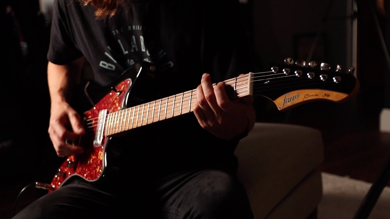 Fano JM6 Omnis Electric Guitar - Bull Black
