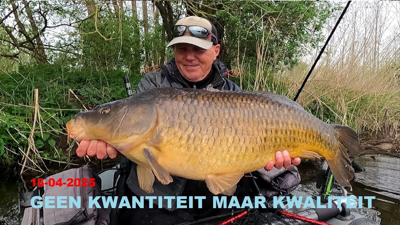 16 04 2025 HET GAAT OM KWALITEIT, NIET OM KWANTITEIT penvissen op karper