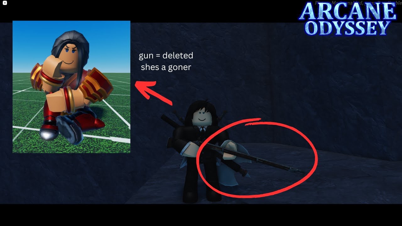 Gun vs Lady Carina | Arcane Odyssey