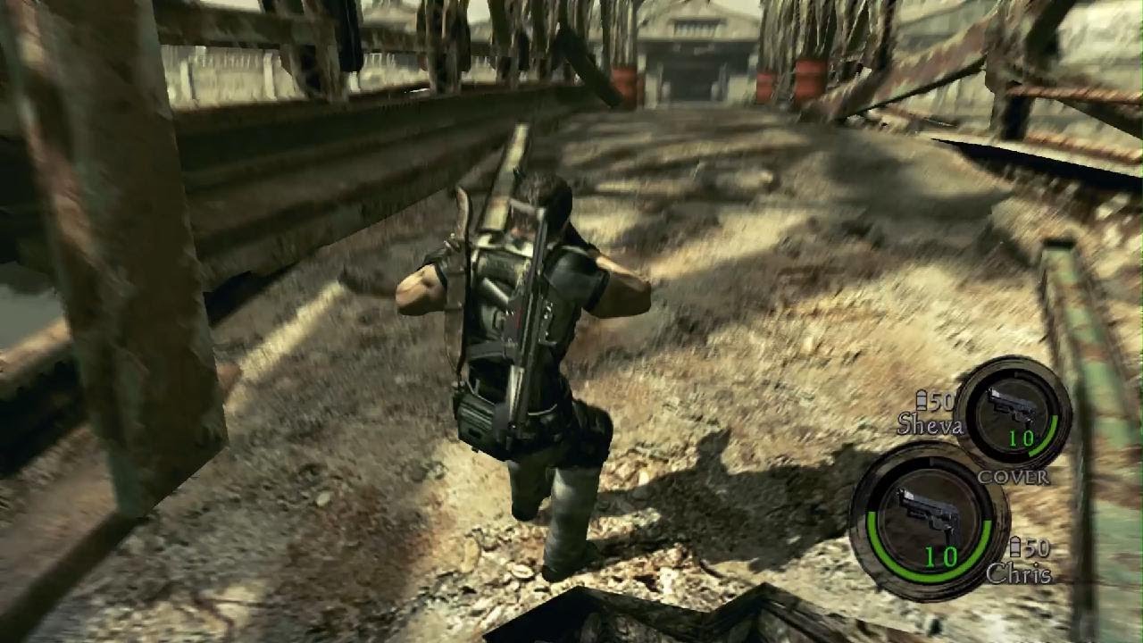 RESIDENT EVIL 5 No Upgrades Chapter 2-1