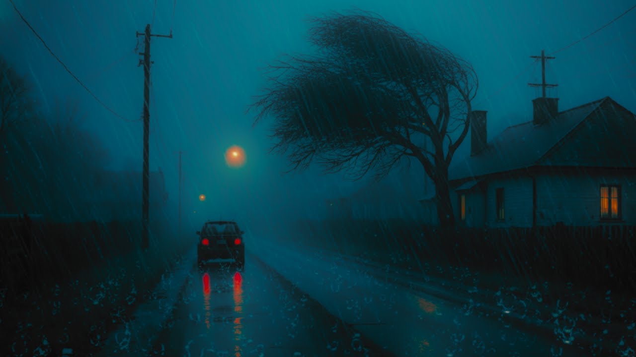 DEEP Sleep Tonight - Heavy Rain & Thunder Sounds for Insomnia