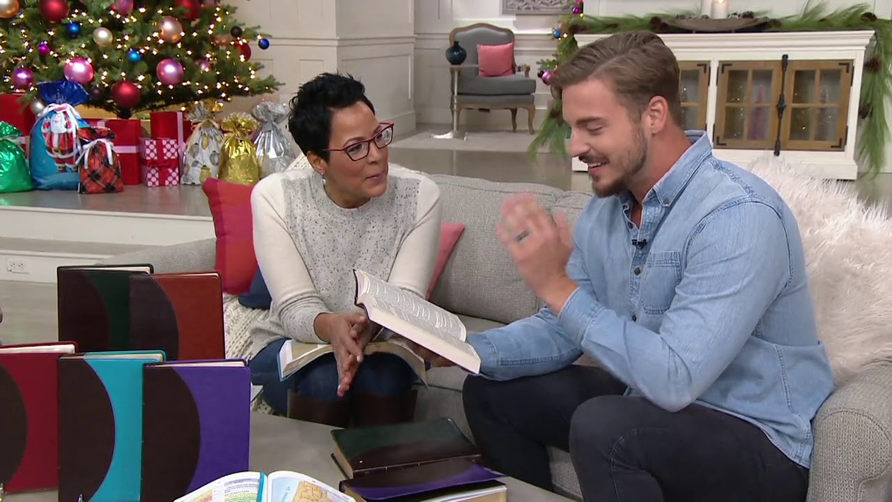 NIV Rainbow Study Bible with Color Coded Verses on QVC