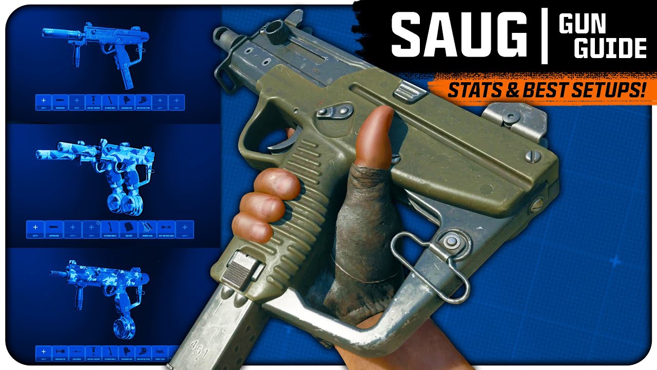 The SAUG is a Strafing Machine! | (Stats & Best Attachment Setups)