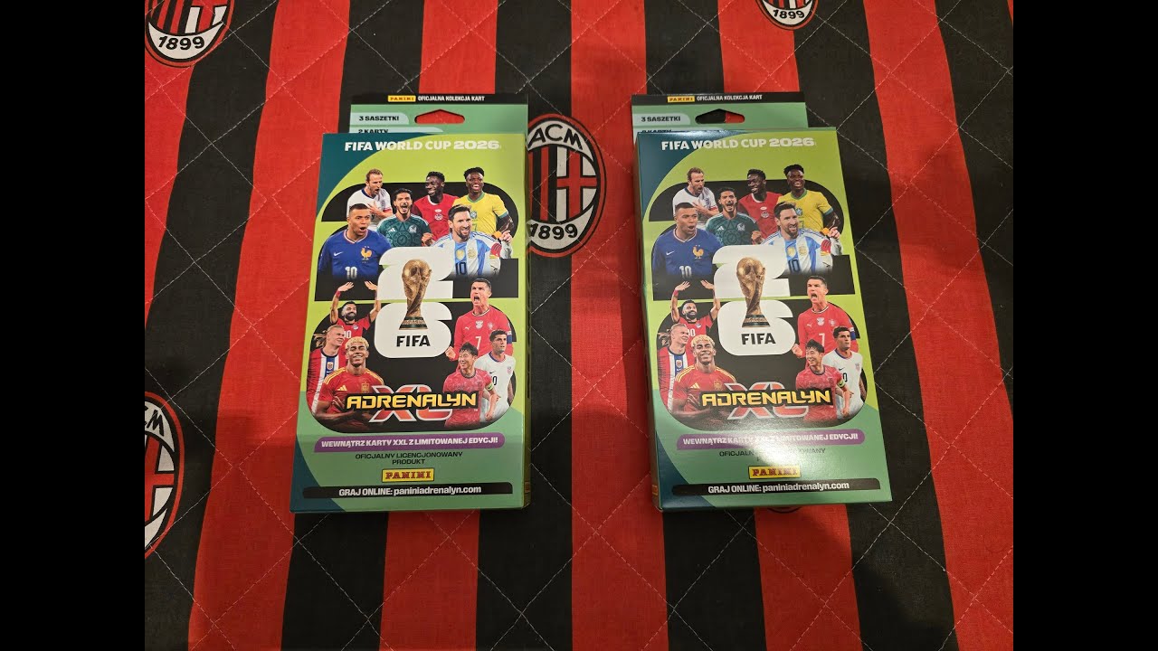 HIT!! NOWOŚĆ!! PANINI FIFA WORLD CUP 2026 - OTWIERAM DWA BLISTRY XXL I ROZGRYWAM POJEDYNEK LIMITEK!!