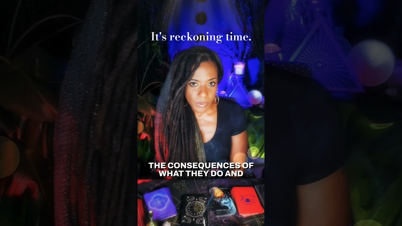 It's reckoning time. #karma #justice #tarot #balance #evolution #spirit