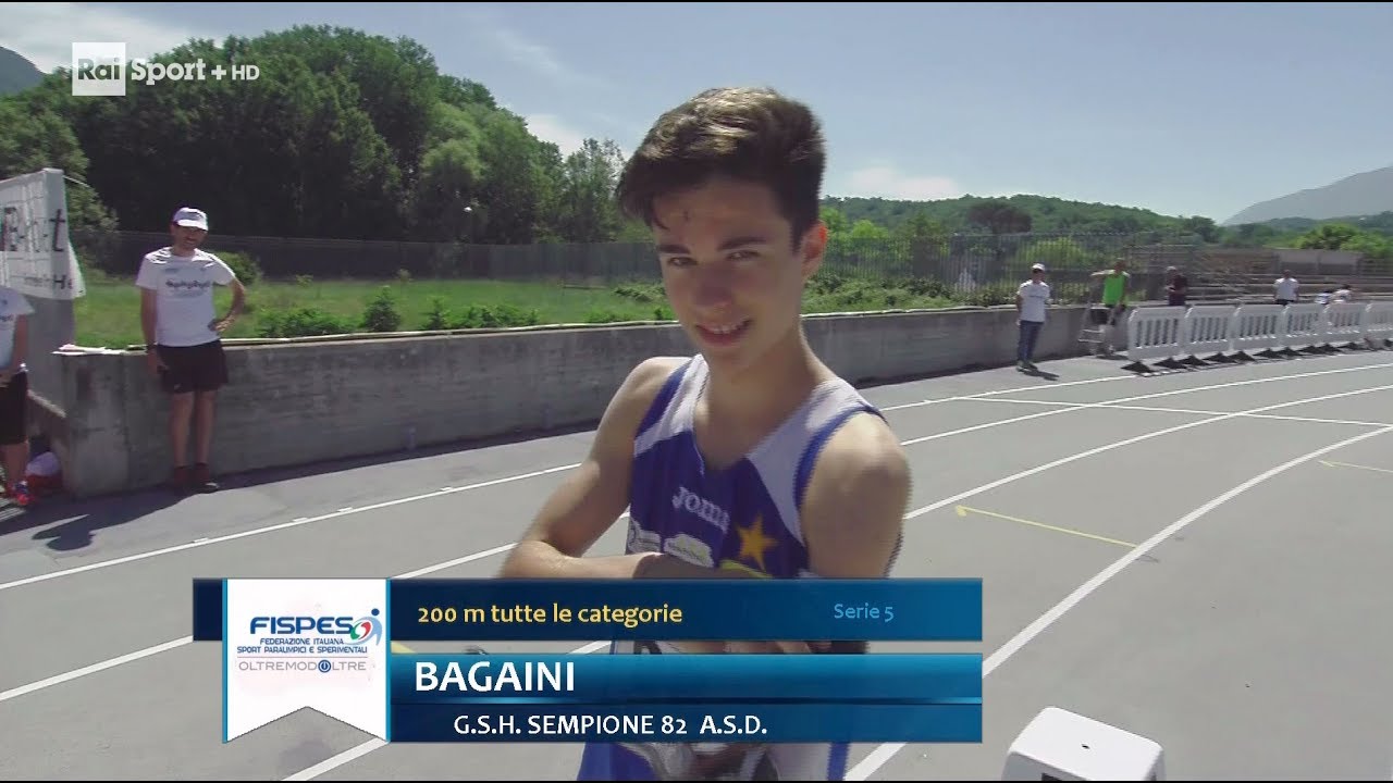 200 mt  serie 5 e miglior lancio Assunta Legnante CI Isernia 5 6 2017