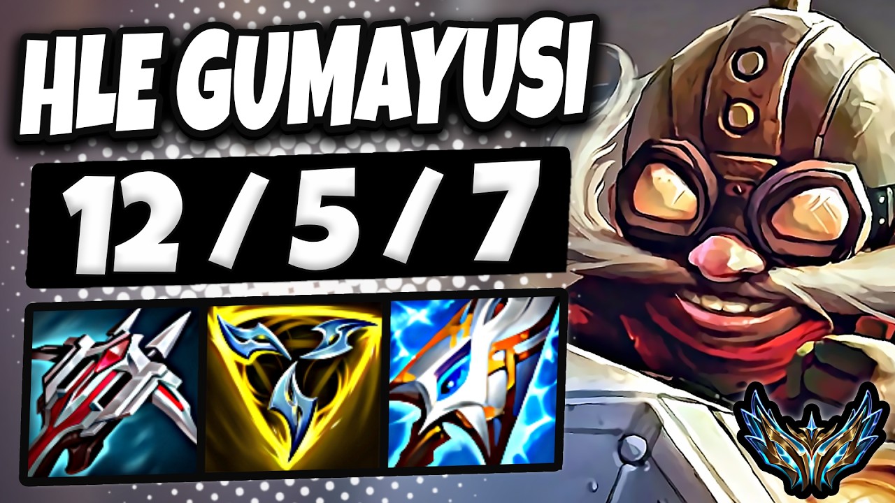 HLE Gumayusi Corki vs Tristana [ ADC ] Korea Challenger 1487 LP | Patch 26.4