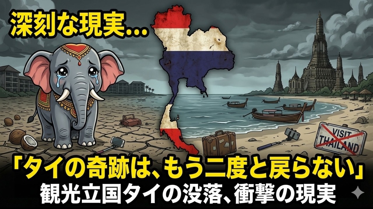 「タイの奇跡が終わった」観光立国が急速に崩壊している衝撃的な理由