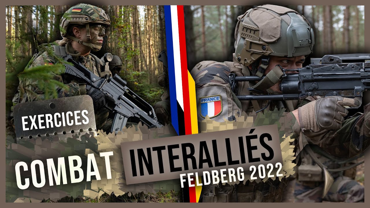 La brigade franco-allemande à l'assaut de Bergen