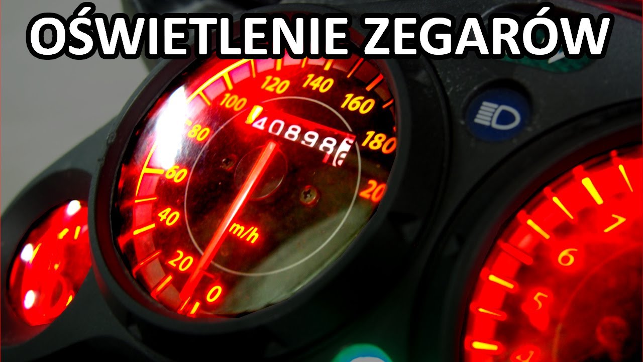 Oświetlenie zegarów LED