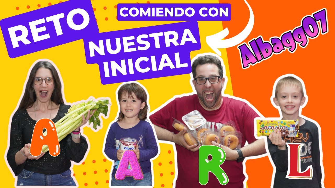 Reto 24h comiendo con nuestra inicial