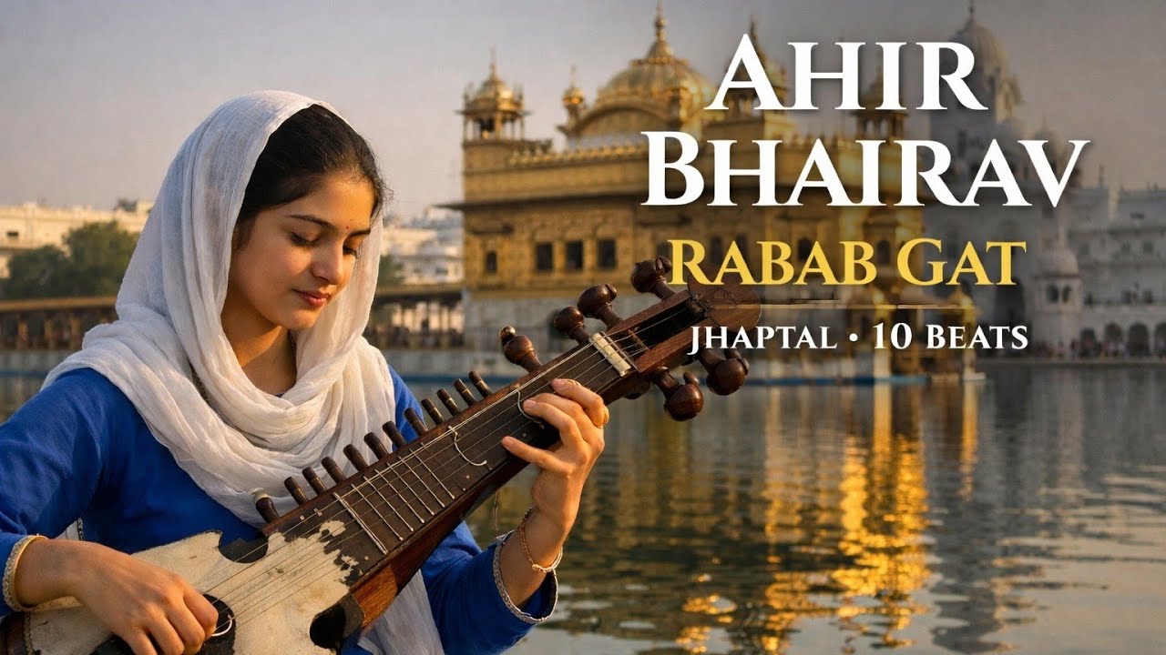 Raga Ahir Bhairav Gat in Jhaptal (10 Beats) | Rabab Instrumental | Rsh Rabab Academy