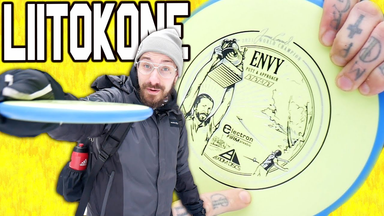 Frisbeegolf historian isoin heitto - ENVY putterirundi