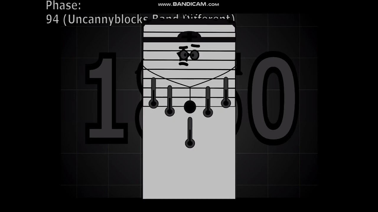 Uncannyblocks Band Giga Different 1810-1900 but in Mr. Bond form