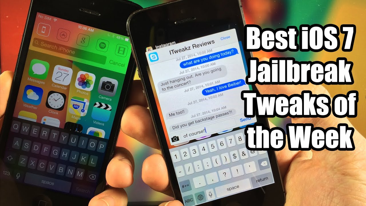 Best iOS 7 Jailbreak Tweaks of the Week - July 2014