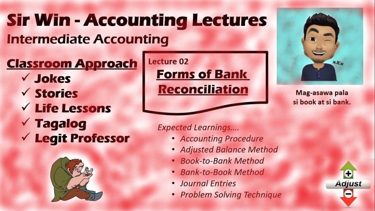 Lecture 02: Forms of Bank Reconciliation. [Intermediate Accounting]
