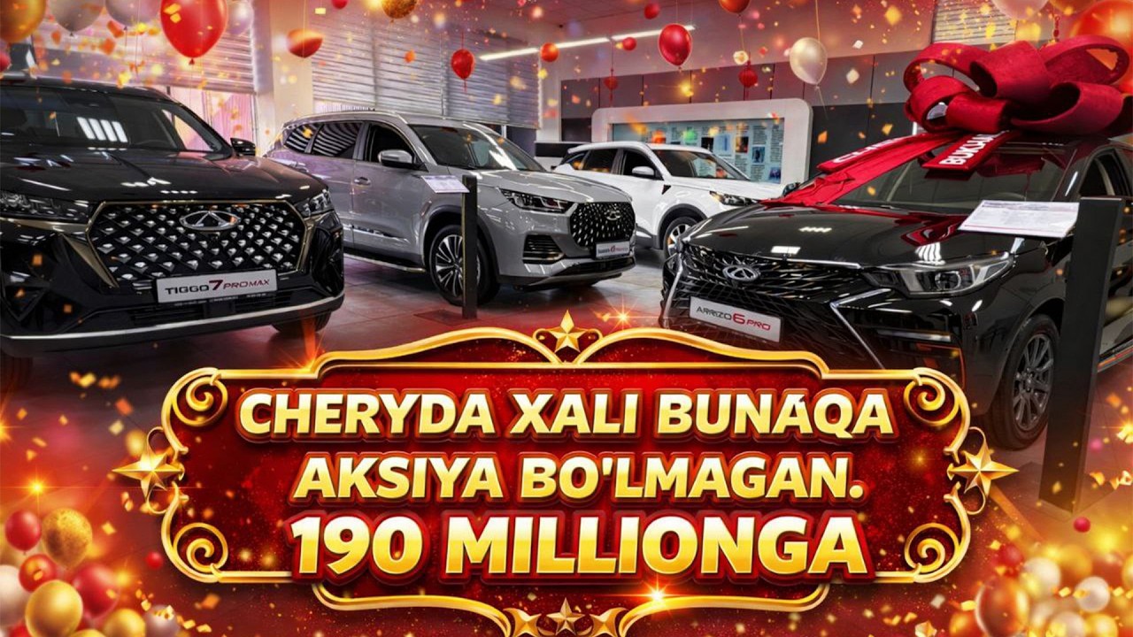 CHERY BUXORO XALI BUNAQASI BO'LMAGAN 13-03-2026
